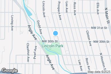 Map image of the property - 3007 Refugio Ave