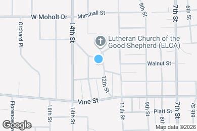 Map image of the property - 2130 12th St