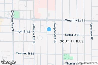 Map image of the property - 456 Lafayette Ave SE