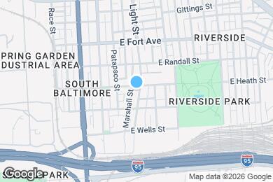 Map image of the property - 1702 Light St