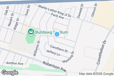 Map image of the property - 1104 Cummings Ave