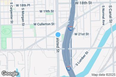 Map image of the property - 2111 S Halsted St