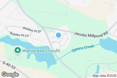 Map image of the property - Preserve at Spears Creek