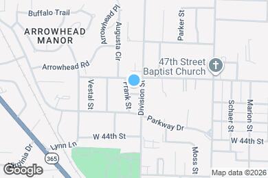 Map image of the property - 1519 W 46th St