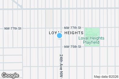 Map image of the property - 7523 24th Ave NW