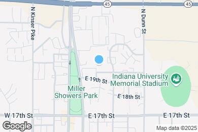 Map image of the property - 1704 N Washington St