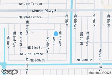 Map image of the property - 2123 NE 4th Pl