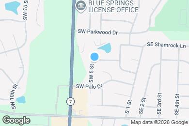 Map image of the property - 504 SW Shamrock Pl