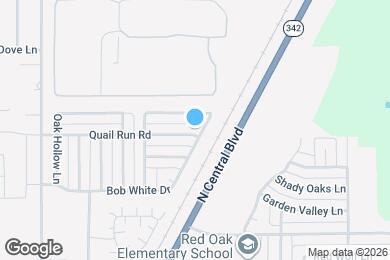 Map image of the property - 321 Quail Run Rd