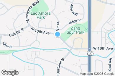 Map image of the property - Deer Crest Apartments