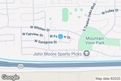 Map image of the property - 5160 W Saragosa St