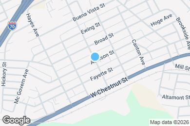 Map image of the property - 800 Addison St