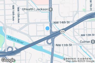 Map image of the property - 801 NW 14th Ct
