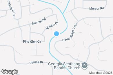 Map image of the property - 4422 Cedar Ridge Trail