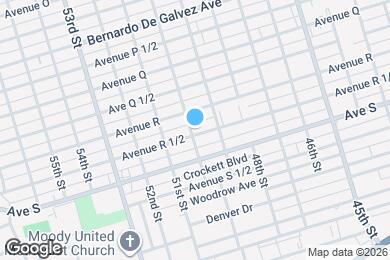 Map image of the property - 4928 Avenue R 1/2