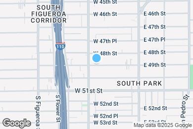 Map image of the property - 249 W 49th St