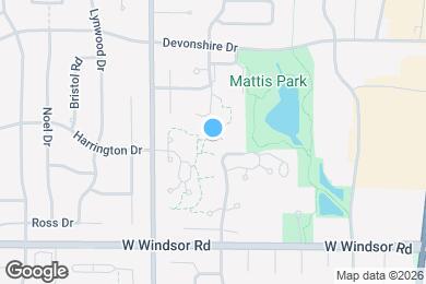 Map image of the property - 2107 Melrose Dr