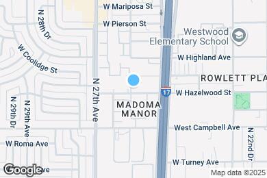 Map image of the property - Carole Arms Apartments
