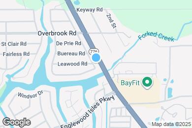 Map image of the property - 1925 Forked Creek Dr