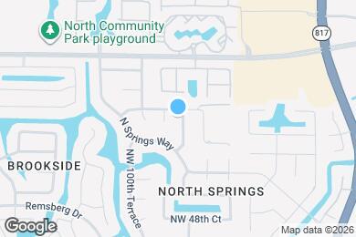 Map image of the property - 5166 NW 99th Way