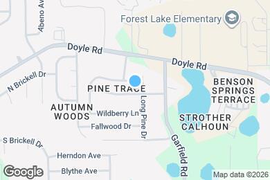 Map image of the property - 1400 Broken Pine Rd