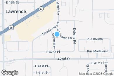 Map image of the property - 4315 Aspen Way