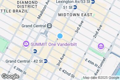 Map image of the property - 140 E 46th St