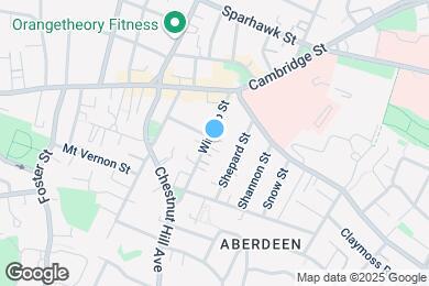 Map image of the property - 30 Winship St