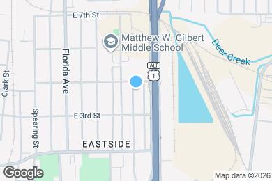 Map image of the property - 1361 Bridier st