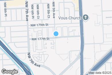 Map image of the property - 16450 NW 2nd Ave