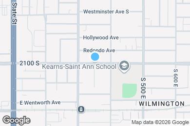 Map image of the property - 423 E 2100 S