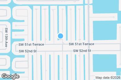 Map image of the property - 5036 SW 9th Pl