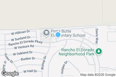 Map image of the property - 42065 W Sunland Dr