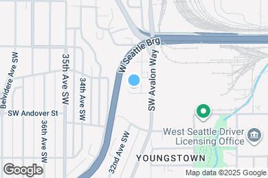 Map image of the property - 3022 SW Bradford St