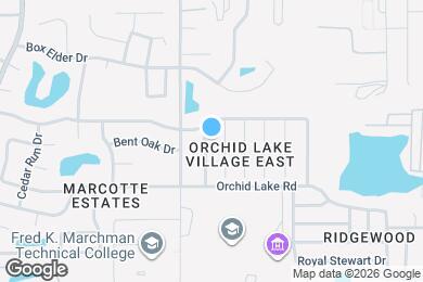 Map image of the property - 8102 Chickasaw Ln