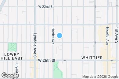 Map image of the property - 2442 Grand Ave S