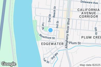 Map image of the property - 212 Park Pl