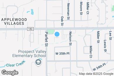 Map image of the property - 3740 Owens St