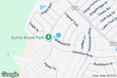 Map image of the property - 4100 Dragonfly Ct