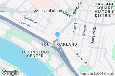 Map image of the property - 53 Bates St