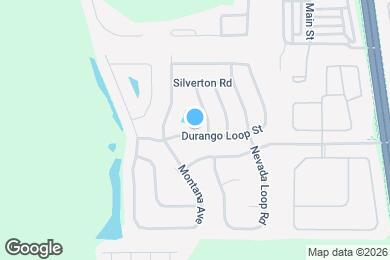 Map image of the property - 242 Durango Loop St