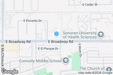 Map image of the property - 1980 E Broadway Rd