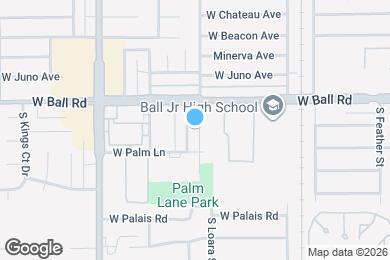 Map image of the property - 1228 S Loara St