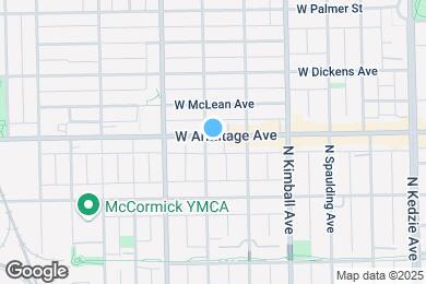 Map image of the property - 3533 W Armitage Ave
