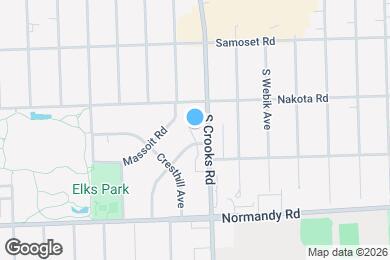 Map image of the property - 4345 Crooks Rd