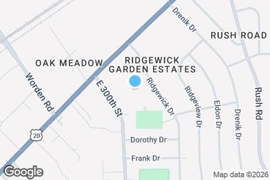 Map image of the property - 1582 Lee Terrace Dr