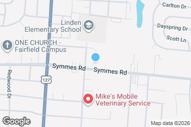 Map image of the property - 730 Symmes Rd