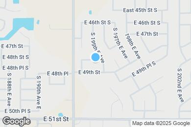 Map image of the property - 19422 E 48th St S