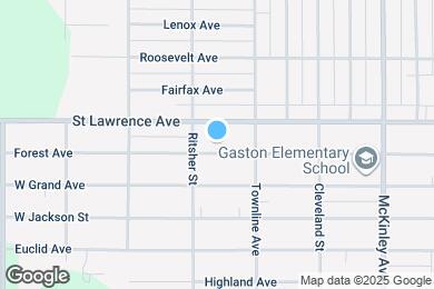 Map image of the property - 1933 Forest Ave