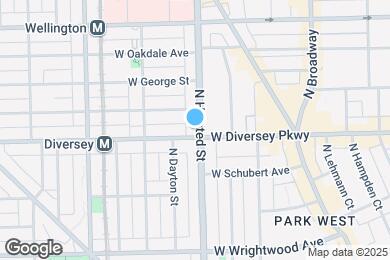 Map image of the property - 2804 N Halsted St